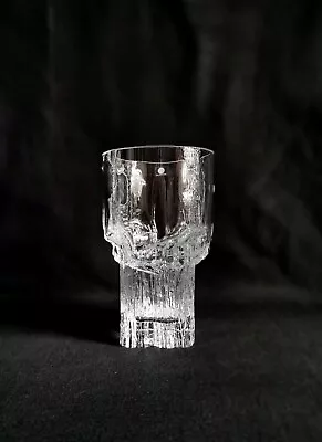 Buy Vintage Finnish Glass Vase MINERVA By Tapio Wirkkala For Iittala Iittala 16.5cms • 45£