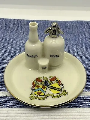 Buy Crested China-Arcadian-Stratford/Shakespeare-Scotch & Soda-Collectible-Freepost • 8£