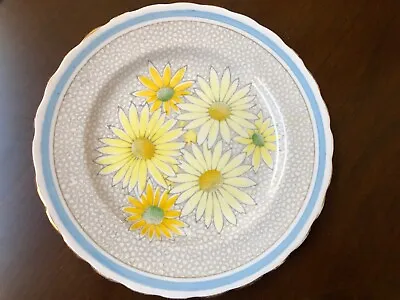 Buy VTG England Porcelain Tuscan Fine English China Daisy Flower Plate Signed 8   • 25.02£