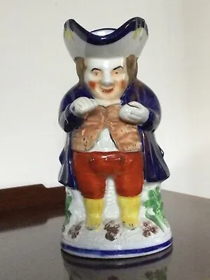 Buy Antique Staffordshire Character Toby Jug. Victorian  17 Cm • 20£