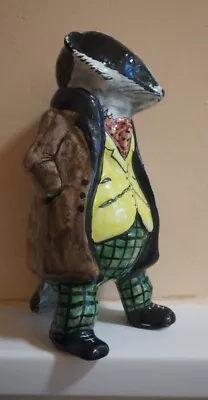Buy David Sharp Rye Pottery Figure Lord William Badger From The Wind In The Willows • 60£
