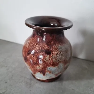 Buy Vintage Handmade Pottery Bud Vase Ewenny Wales 4  Ceramic Brown Terracotta • 12.83£