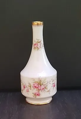 Buy Paragon  Victoriana Rose  Fine Bone China Bud Vase In Excellent Condition  • 10£