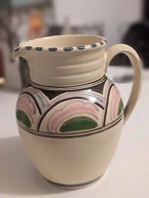 Buy Vintage Honiton Pottery Hand Painted Jug - Impressed Makers Mark  • 4£