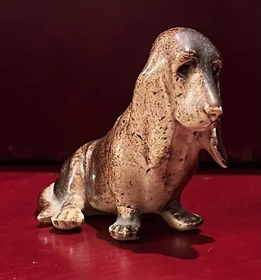 Buy Vintage  Bloodhound  Art Pottery FIGURINE Sisters Of O'Fallon MO Convent Art • 24.06£