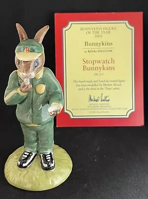 Buy Royal Doulton Bunnykins - Stop Watch - DB253 (With Certificate) • 12£