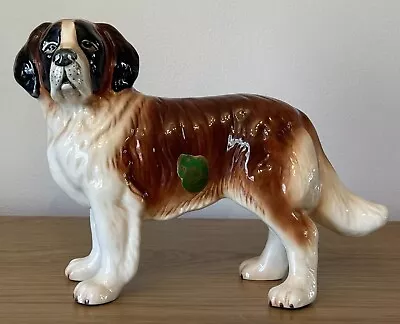 Buy Melba Ware Ceramic St. Bernard Dog Figurine Large • 15£