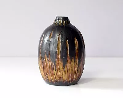 Buy ROYAL DOULTON Carved Prototype? Gourd Vase - FRANCIS POPE & FLORRIE JONES, C1910 • 49.99£