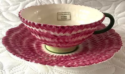 Buy Fabulous Laura Ashley Pink Frill Cup And Saucer • 18£