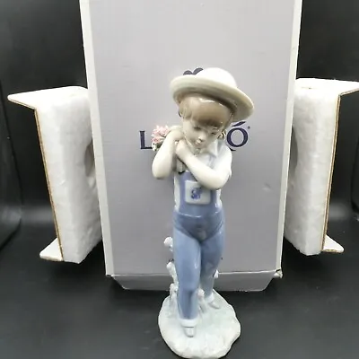 Buy Lladro 1286 Flowers On The Back Boxed Mint Condition • 199.99£