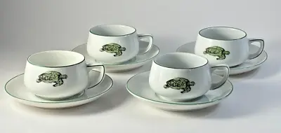 Buy 4 Vtg Sea Turtle Demitasse Cup And Saucer Sets Thomas Rosenthal Germany Lacroix • 24.06£