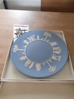 Buy Wedgewood Jasperware Blue Plate         9 1/2 Inch • 10£