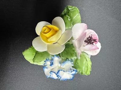 Buy Vintage Royal Doulton Bone China Porcelain Flower Bouquet Basket Made In England • 14.17£