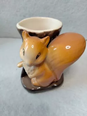 Buy Royal Hornsea Fauna  Squirrel By Tree Stump Posy Vase • 6£