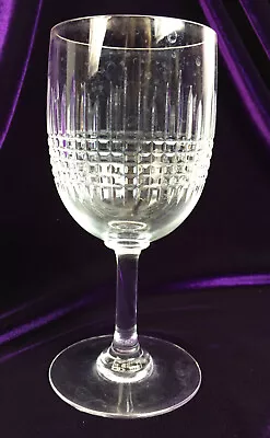 Buy Needs Descaling Baccarat Nancy No 2 ? 6 Inch Tall Wine Water Glass • 38.35£