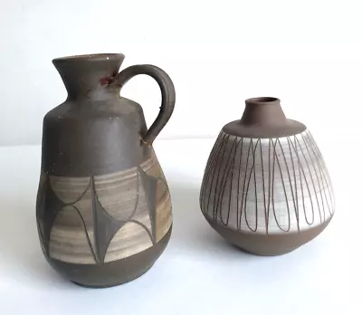 Buy East German Studio Pottery. J Urban (2 Vases) • 30£