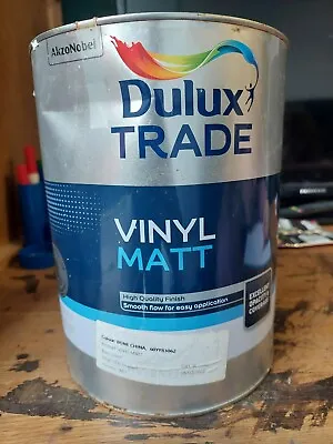 Buy Dulux Trade Vinyl Matt Bone China 5ltr • 16£