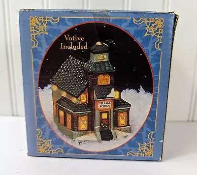 Buy Giftco Vintage Ceramic School House Votive Candle Holder  4 1/2  Tall X 3  X 4  • 14.41£