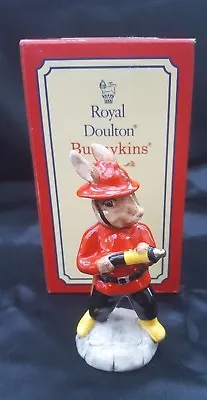 Buy ROYAL DOULTON Bunnykins DB183  FIREMAN BUNNYKINS LIMITED EDITION NUMBER 1161 • 34.99£