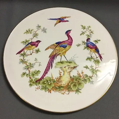 Buy Spode China England Chelsea Bird Y8555 Cake Plate Cheese Platter 1st • 26.95£