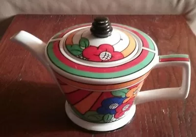 Buy Past Times Clarice Cliff Inspired Bizzare Ware Tea Pot • 10£