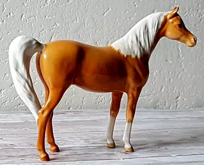 Buy Beswick Arab Xayal Palomino Stallion Beautiful Rare Gloss Model No.1265 Vgc • 69.99£