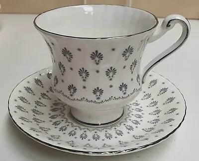 Buy Paragon Bone China Regency Print Pattern Cup & Saucer C1960-63 Made In England • 17.74£