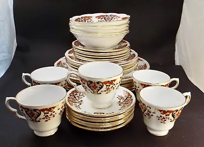 Buy Colclough Royale  Bone China Dinner, Tea & Dessert - 34 Pieces • 95£