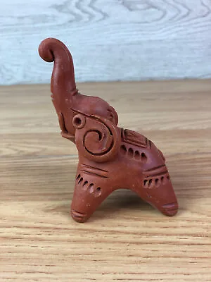 Buy Studio Pottery Earthenware Elephant Figurine 4  Tall  • 13.99£