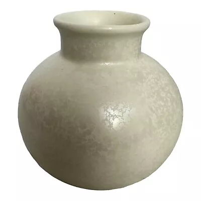 Buy Poole Pottery Calypso Round Posy Vase White Lustre 4  Tall C.1960's • 13.99£