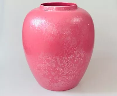 Buy POOLE POTTERY CALYPSO PINK LUSTRE EXTRA LARGE VASE 27.5cm Height • 48.50£