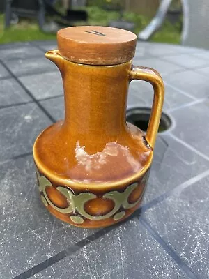 Buy Hornsea Pottery Brown  Vinegar Small Jug, With Top, • 10£