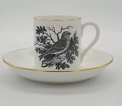 Buy Crown Staffordshire   The Lesser Redpole   By Thomas Bewick Art Deco Coffee Can. • 15£