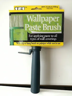 Buy Wallpaper BRUSH 5  Paint Emulsion Paste Decorating Ceilings DIY Walls Contractor • 4.27£