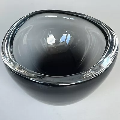 Buy Vintage Orrefors Glass Bowl By Sven Palmqvist Scandinavian Mid Century Signed • 20£