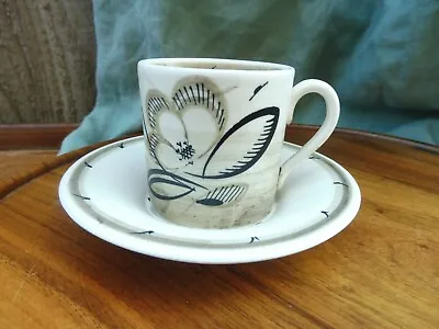 Buy Susie Cooper  Coffee Can & Saucer In A Hand Painted Modernist Pattern. C1934 • 18£