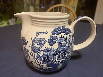 Buy Churchill Blue Willow-4 Dinner Plates £24 Large Teapot  £12 6 Queens Mugs  £39 • 12£