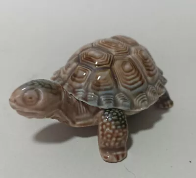 Buy Vintage Wade Whimsies Porcelain Tortoise Trinket Box/Ornament 11cm VGC • 4.99£