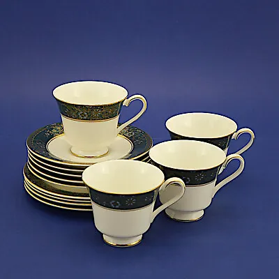 Buy Four Royal Doulton Carlyle H5018 Tea Trios (1972-2001)4 Cups &Plates & 5 Saucers • 24.99£