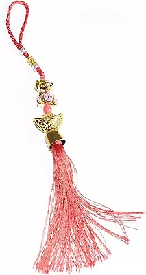 Buy Year Of The Pig Chinese Feng Shui Lucky Hanging Decoration Charm With Red Tassel • 9.99£