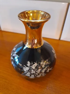 Buy Prinknash Abbey Pottery Small Vase 24k Gold • 0.99£