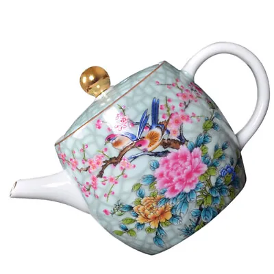 Buy  Farmhouse Water Kettle Porcelain Ceramic Teapot Loose Leaves • 13.86£
