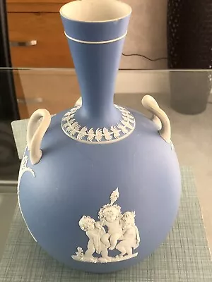 Buy Wedgewood Vase Jasperware Vintagecherub Pattern • 5.50£