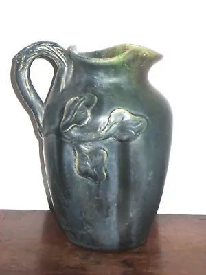 Buy French Art Nouveau Symbolist Art Pottery Jug • 175£