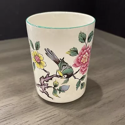 Buy James Kent Old Foley Chinese Rose Birds And Floral Pattern ~ Small Cup/Glass • 15.43£