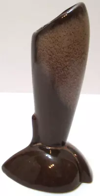Buy Vintage Frankoma Pottery Bud Vase # 32 Brown Satin 4 3/8  Tall • 15.71£