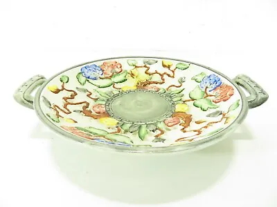 Buy H J Wood Indian Tree - Hand Painted - Twin Handled Dish - Vintage • 19.99£