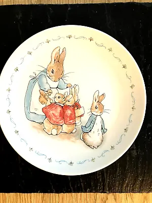 Buy Wedgwood Peter Rabbit Plate , Flopsy, Mopsy , Cottontail And Peter • 7£