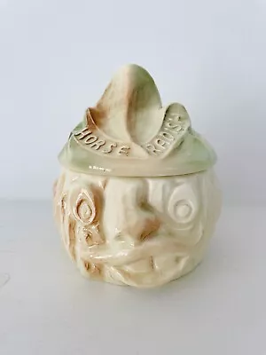 Buy SylvaC Horseradish Facepot / Sauce Pot 5048 Rare Comical Vintage Face Pot • 47.95£
