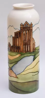 Buy Moorcroft Whitby Abbey Vase Ceramic Pottery (2017) 4-1/2  Dia, 12  Tall #40/50 • 219.99£